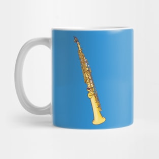 Soprano saxophone Mug